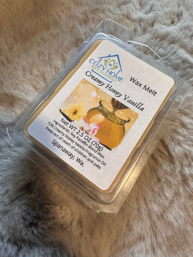 Creamy Honey Vanilla Wax Melt 2.5oz