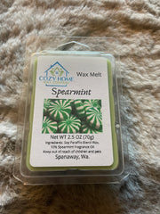 Spearmint 2.5oz Wax Melt