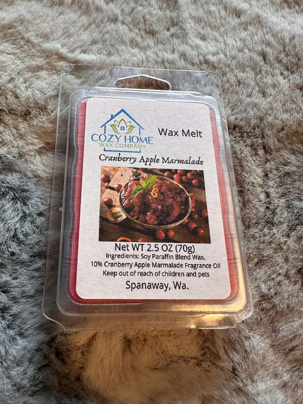 Cranberry Apple Marmalade Wax Melt 2.5oz