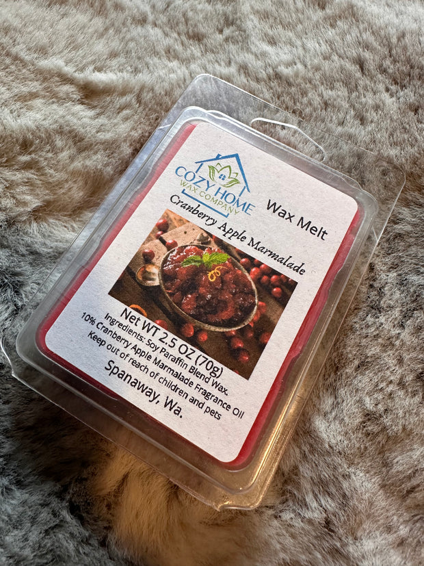 Cranberry Apple Marmalade Wax Melt 2.5oz