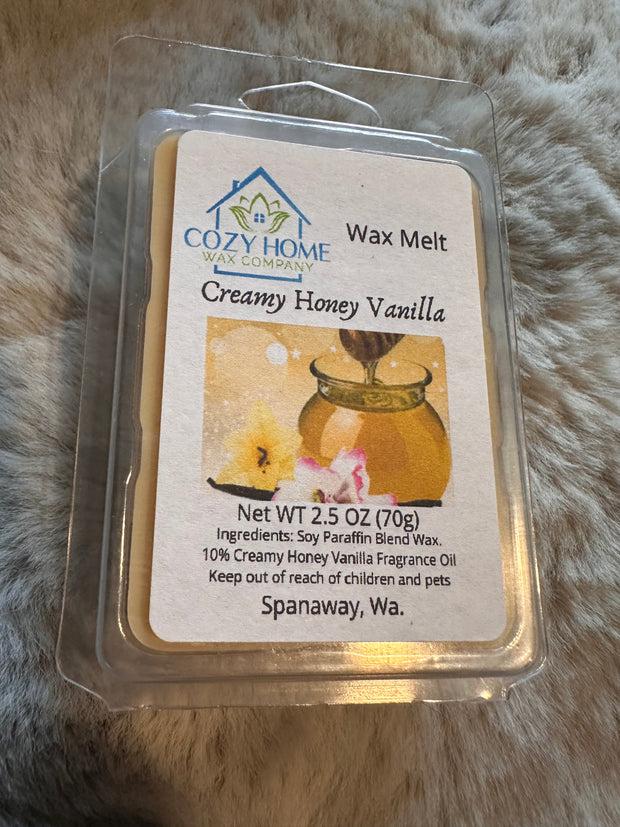 Creamy Honey Vanilla Wax Melt 2.5oz