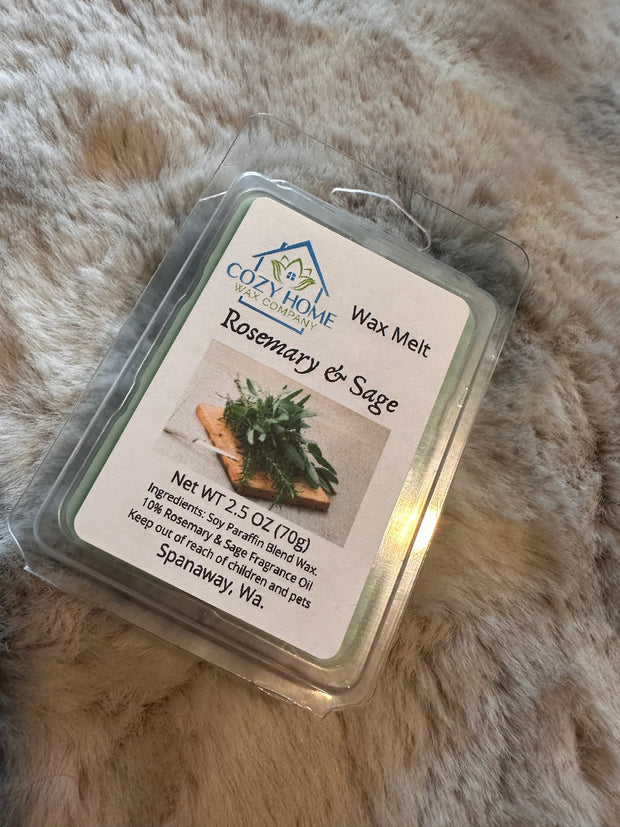 Rosemary and Sage Wax Melt 2.5oz