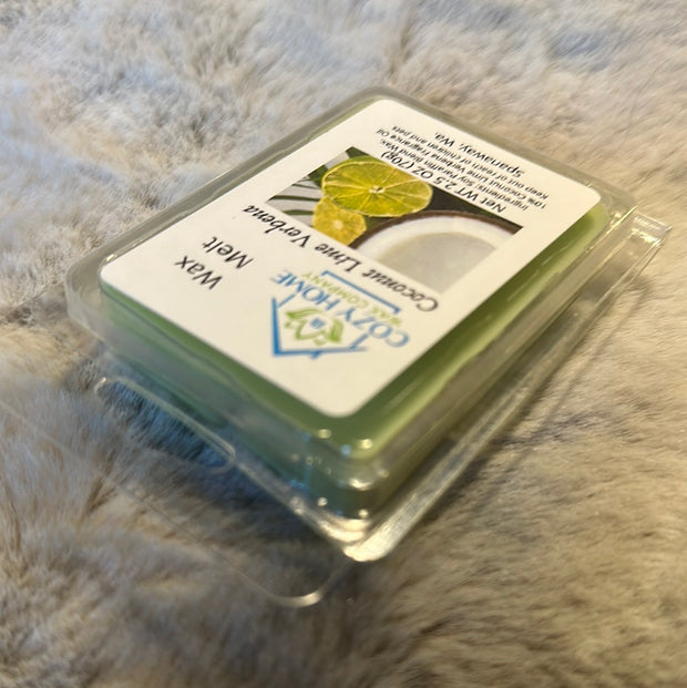 Coconut Lime Verbena Wax Melt 2.5 oz