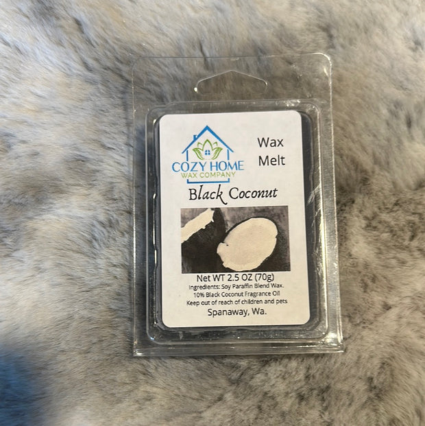 Black Coconut Wax Malt 2.5 oz